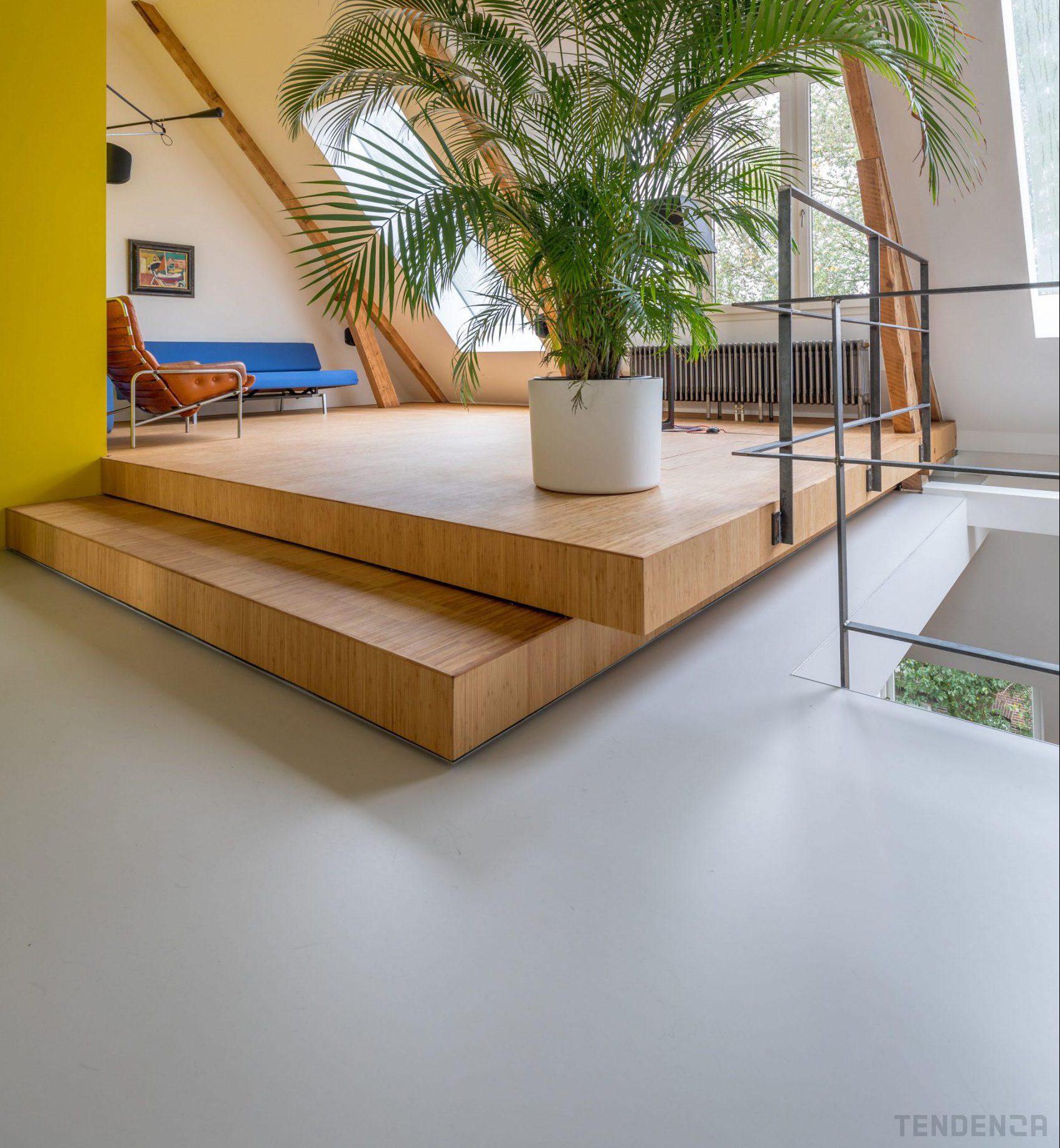 PU Gietvloer in Loft in Amsterdam - Tendenza Design
